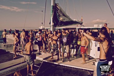 It’s the battle of the boat parties in Ibiza