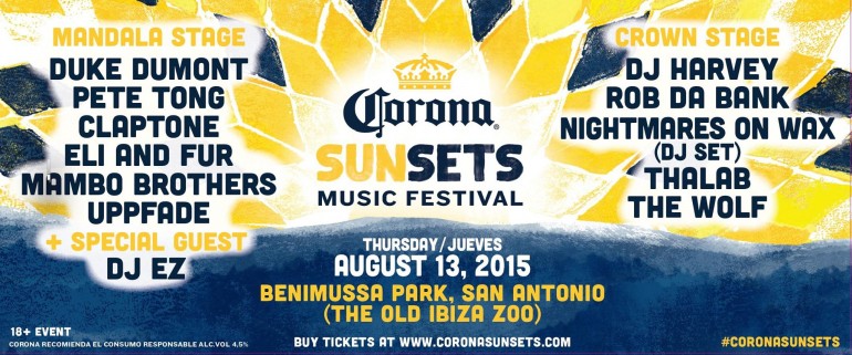 Perfect festival event to hit us mid-season – Corona Sunsets is back!