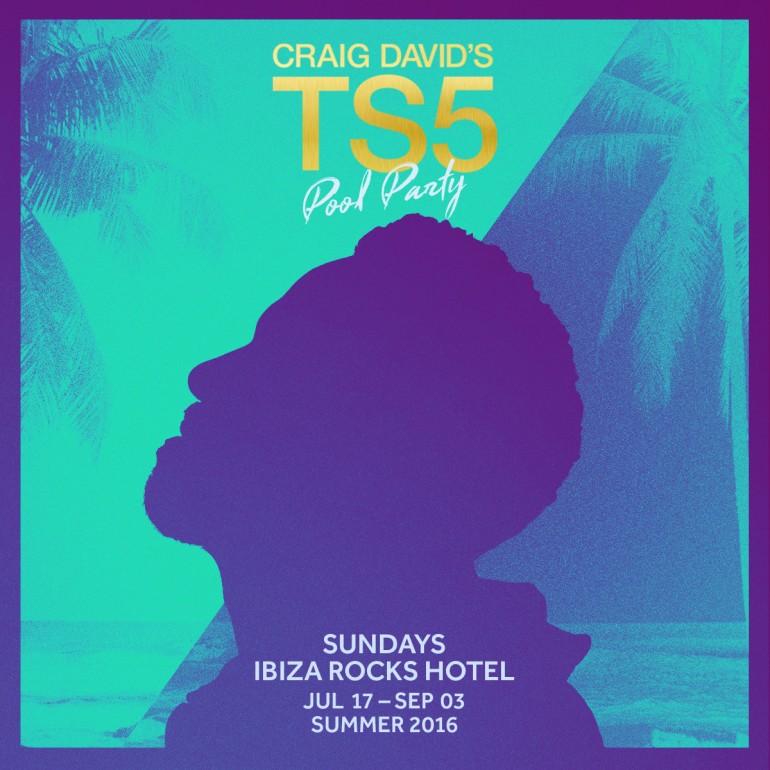 Craig David announces pool party at Ibiza Rocks