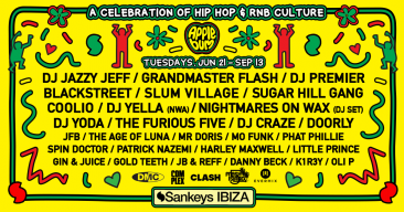 Hip Hop lands in Ibiza with Applebum – line up is in!