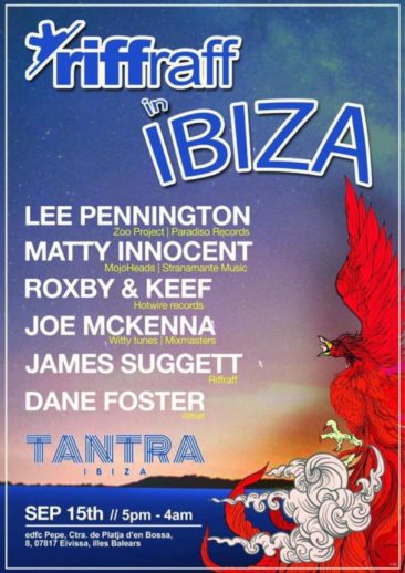 Riffraff – Tantra 15/09/22