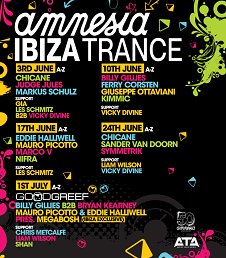 AMNESIA IBIZA TRANCE