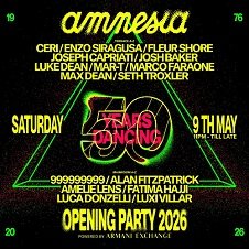 AMNESIA OPENING PARTY