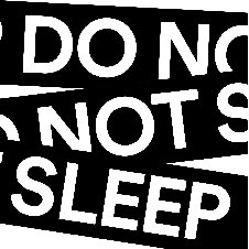 DO NOT SLEEP 